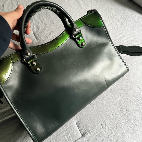 Rare Balenciaga Vert Vert Poker Bag - Picture 2 of 12